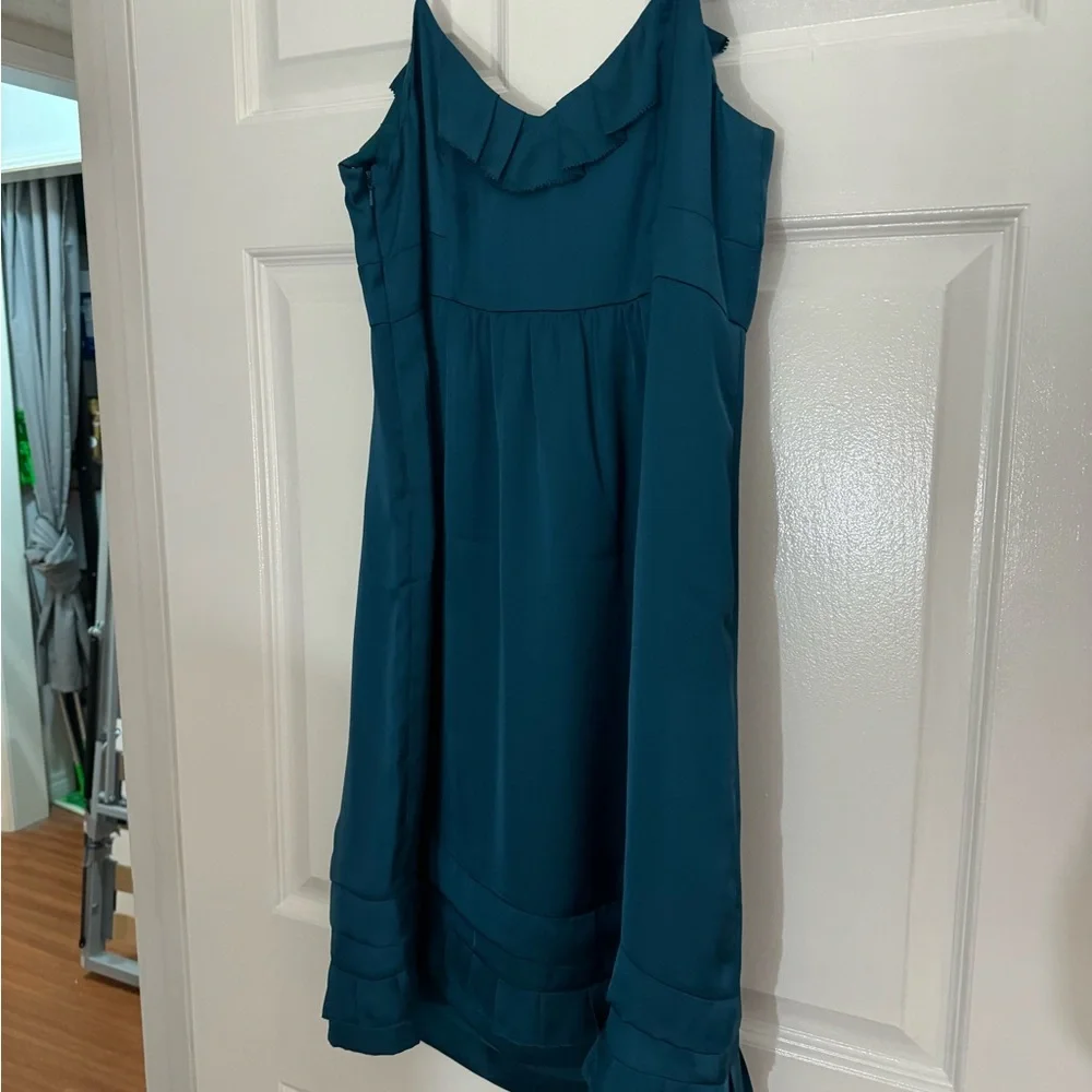 American Eagle Thin Strapped Subtle Ruffled Dress - Picture 6 of 8
